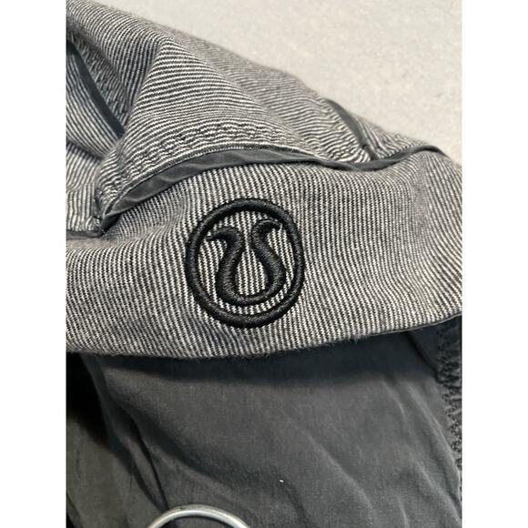 Lululemon Women's Size 6 Heather Gray Scuba Full Zip Hoodie Jacket Hooded Top - Picture 6 of 7